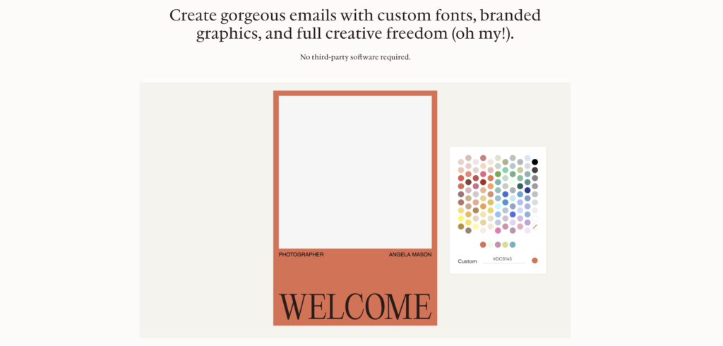 Convertkit vs Flodesk: flodesk templates